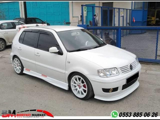 Bu tarzda VW Polo 6N2 arabam olsaydı süperdi. 