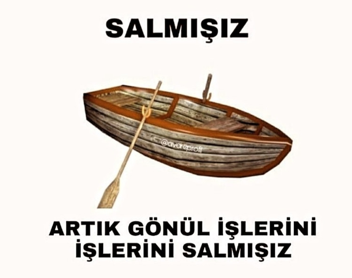 Hayatınız da saldıgınız şeyler var mı?