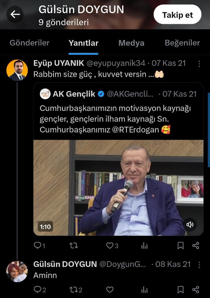 13 yaşındaki kız çoçuğu savunan Avukat, akpli çıktı. Şaşırdınız mı?