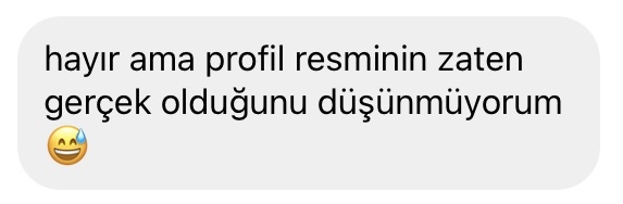 İnstadan bir çocukla yazıştım bana böyle bir şey dedi ne demek istedi anlamadım?