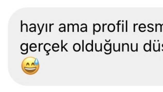 İnstadan bir çocukla yazıştım bana böyle bir şey dedi ne demek istedi anlamadım?