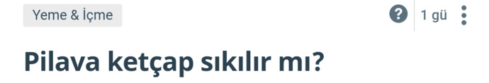 Sorulan soru