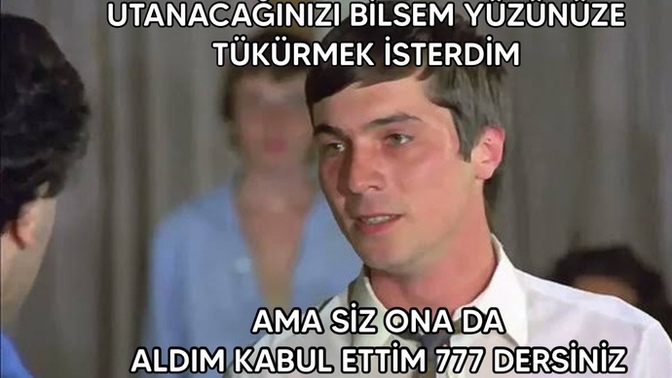 Böyle insanlara siz ne demek istersiniz?