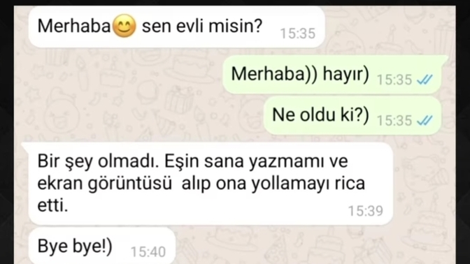 Sevgiliyi denemek sevdaya dahil mi?