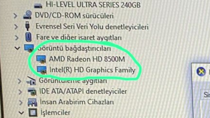 Laptopdan anlayanlar?