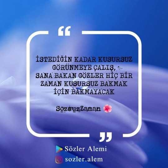 Kendinize ait sözleriniz var mı?