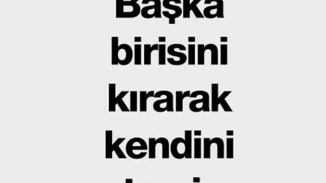 Senin kalbini kıranın kalbini sende kırıyor musun?