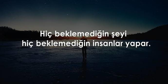 İnsanoğlundan ne beklenmez ki..