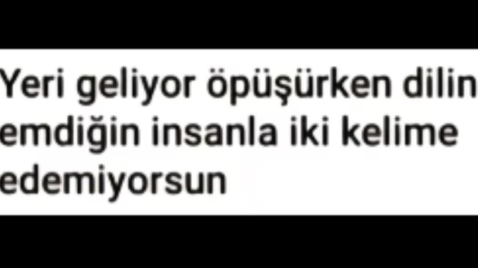 Acı ama gerçek bir söz bırakın ahsh?