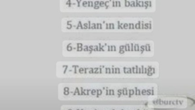 Burçların değişmeyen özelikleri nedir?