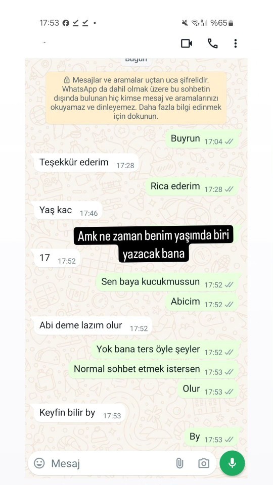 Bana neden yaşıtlarım denk gelmiyor :( ?