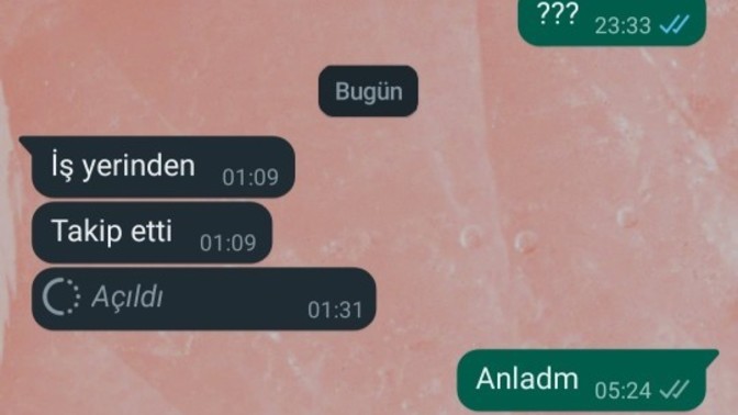 Sevgilimin iş yerinden kızları takip etmesi normal mi?