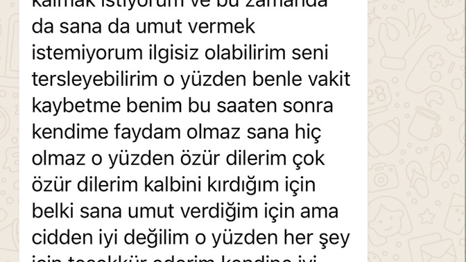Sevgilim benden sıkıldı mı?