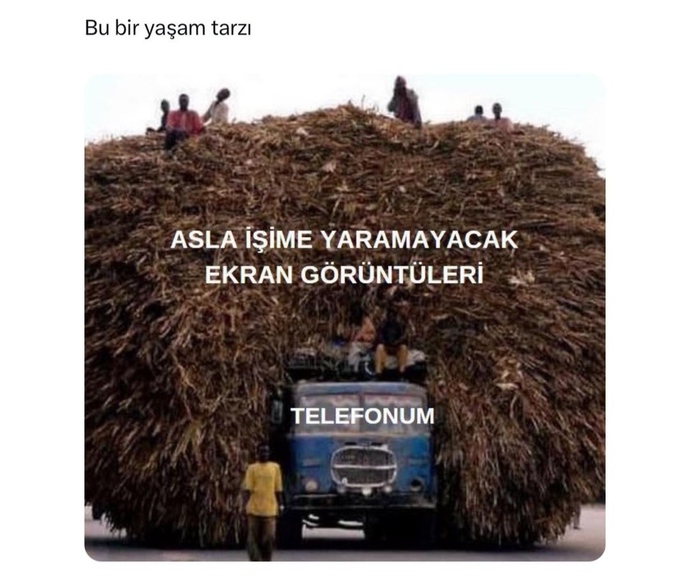 Sizde böyle misiniz? telefon o kadar gerekli gereksiz bilgiyle doluku depolama alanı sabrımı zorlamayana kadar temizleme lüksü yok?