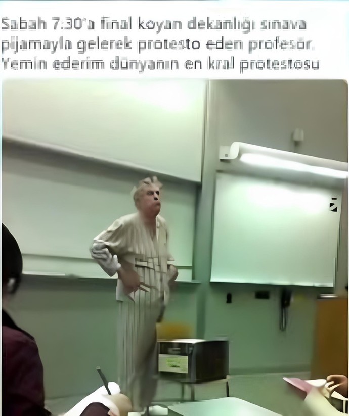 Yaptığınız en absürt protesto neydi?
