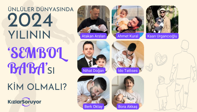 Gölgesi Yeter dediğimiz babalarımızın gününü geleneksel Babalar Günü Anketimizle kutluyoruz! Sence Yılın Ünlü Babası kim olmalı?