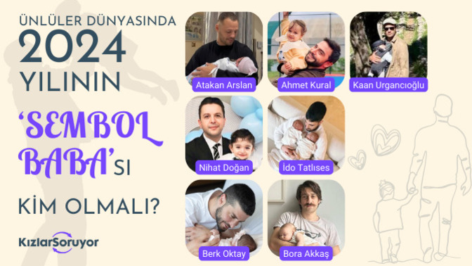 "Gölgesi Yeter" dediğimiz babalarımızın gününü geleneksel Babalar Günü Anketimizle kutluyoruz! Sence Yılın Ünlü Babası kim olmalı?