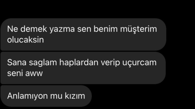En garip aldıgınız mesaj neydi?