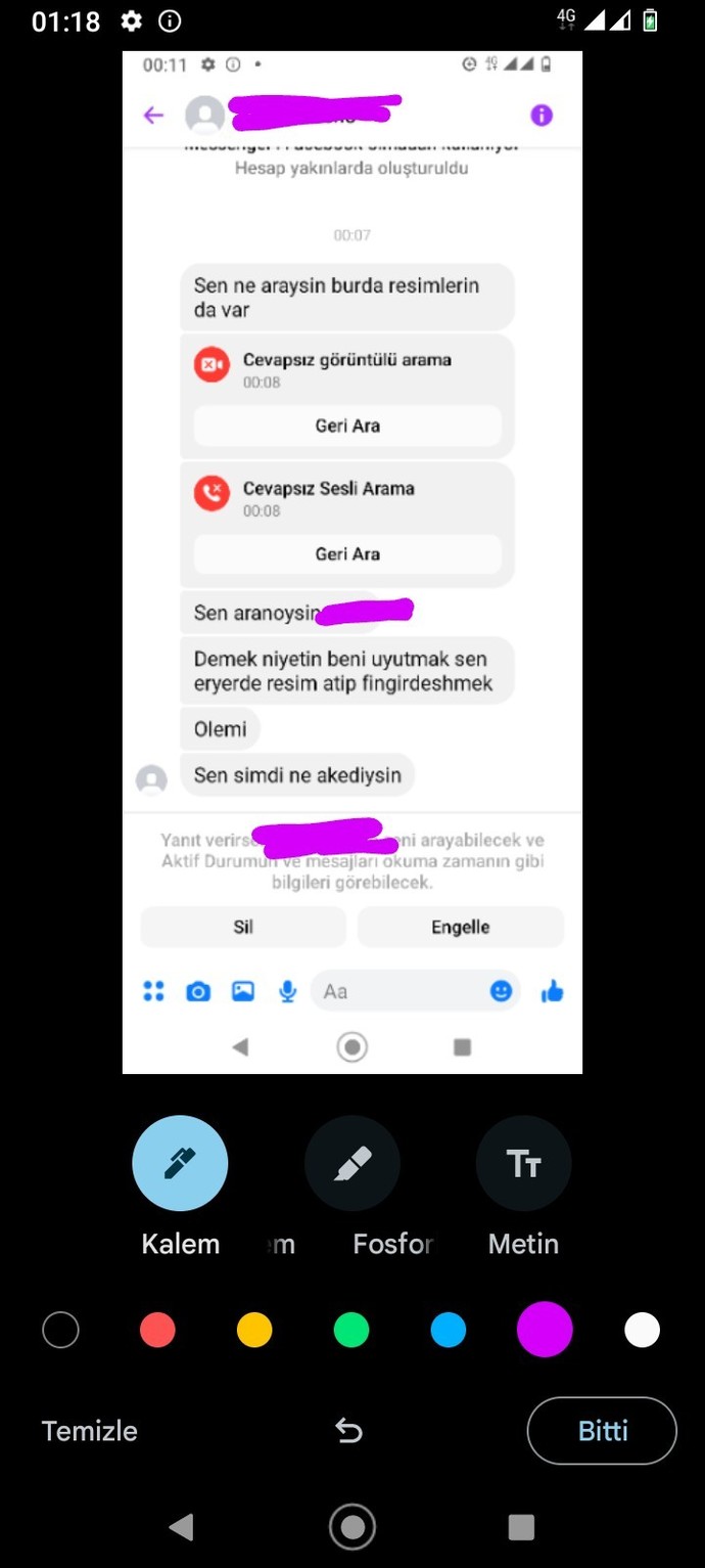 Ayrıldığım kocam hesabımı bulmuş ve onu heryerden engelledim yine yeni numara almış?