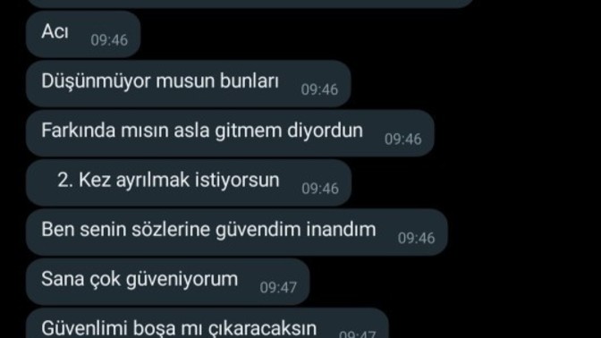 Sevgilimden ayrılmak istiyorum ama kendimi suçlu hissediyorum napmalıyım?