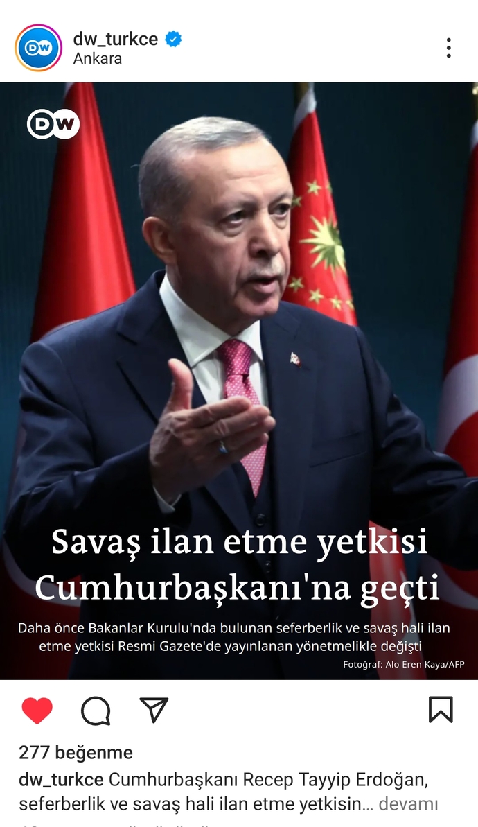 Gençler Erdoğan savaş ilan etme hakkını kendine vermiş. Erdoğanın açtığı savaşa katılır mısınız?