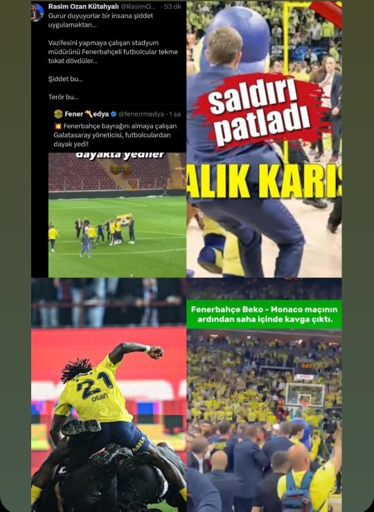 Sizce de bu ülkede futbol un yerini artık kaos almaya başlamadı mı FB yüzünden? Katılıyor musunuz?