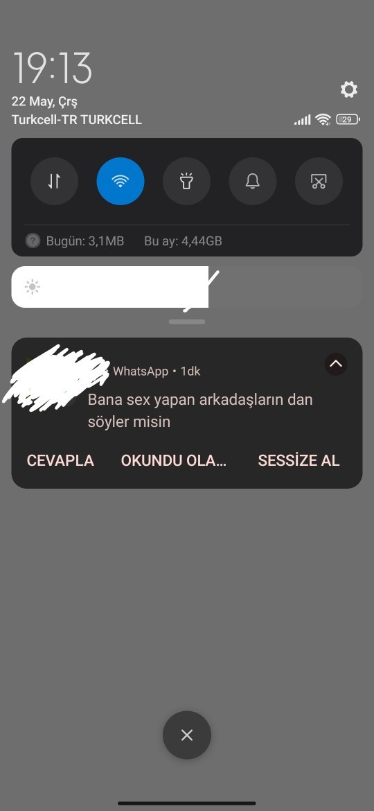 Küs olduğum sevgilim bana attığı mesaja bakın ne demek istiyor bu?
