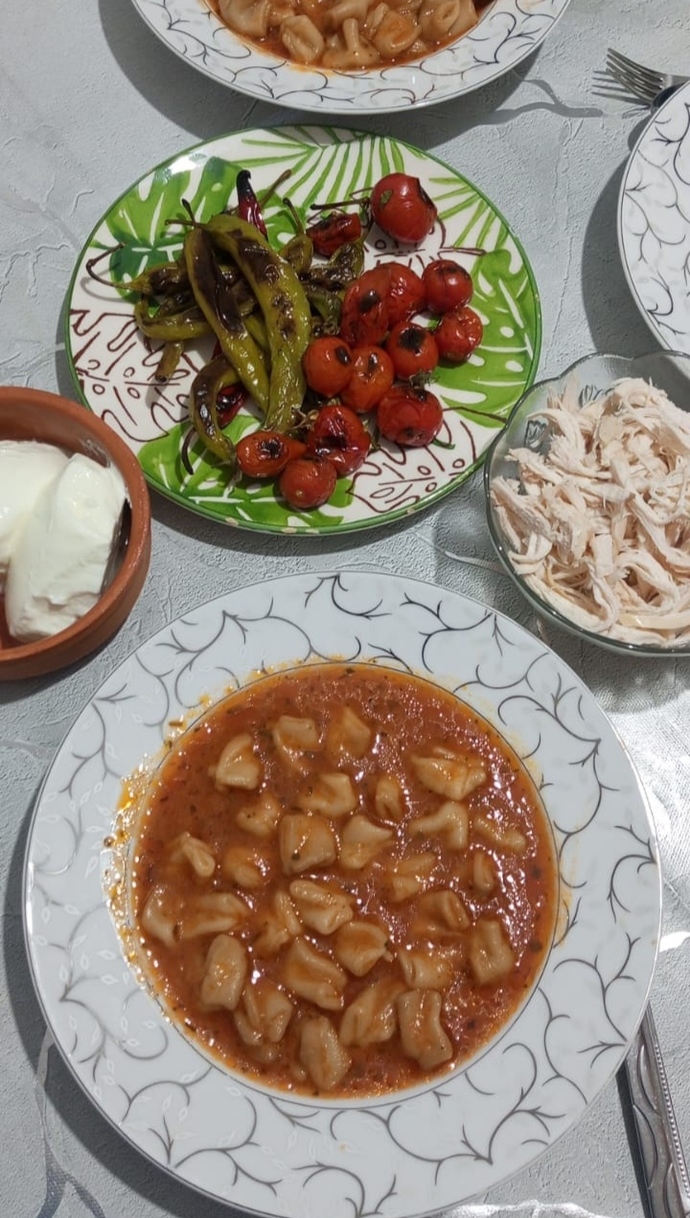 Mantı çorbası hiç yediniz mi?