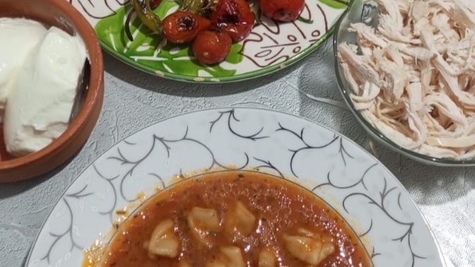 Mantı çorbası hiç yediniz mi?