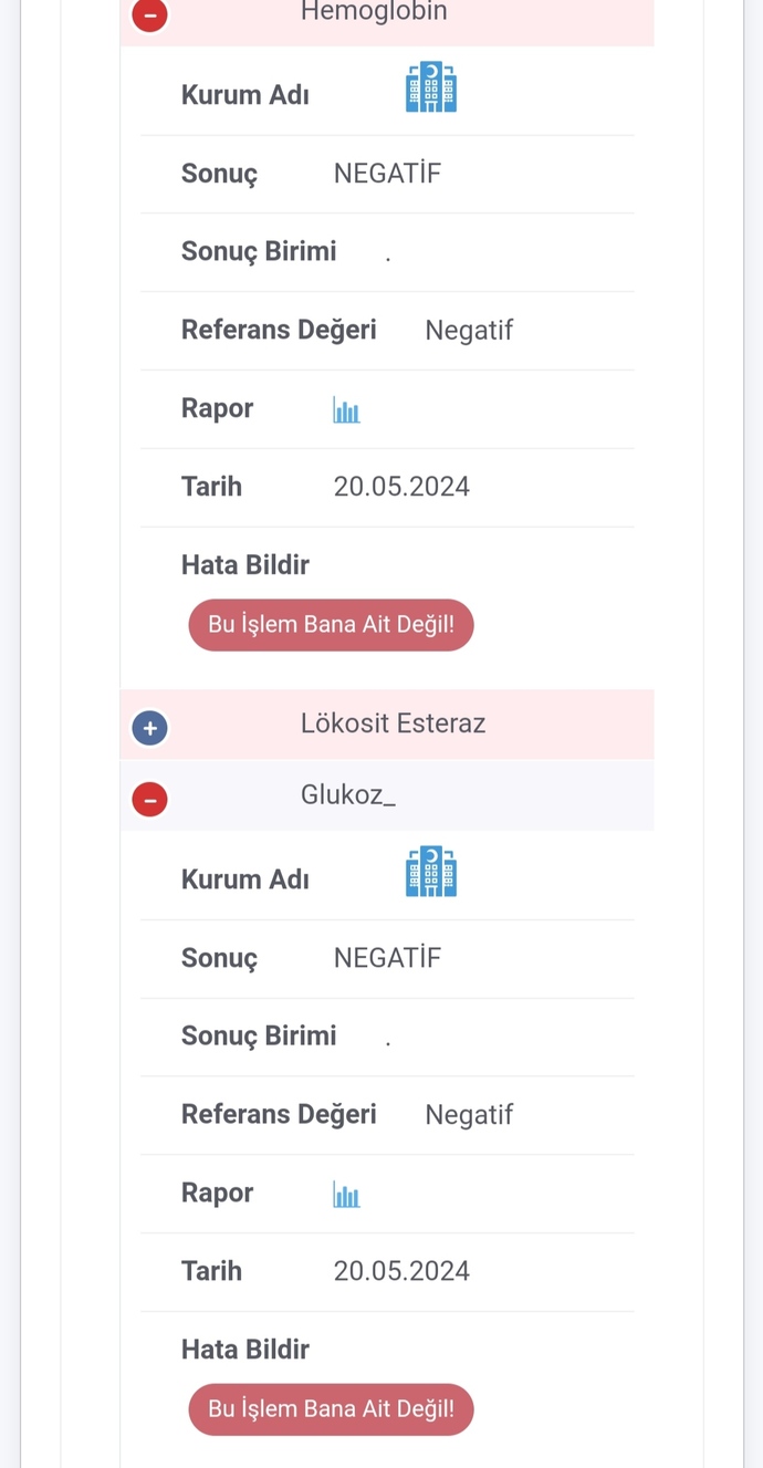 Kan ve idrar tahlili değerlerinden anlayan birisi yardimci olabilir mi?