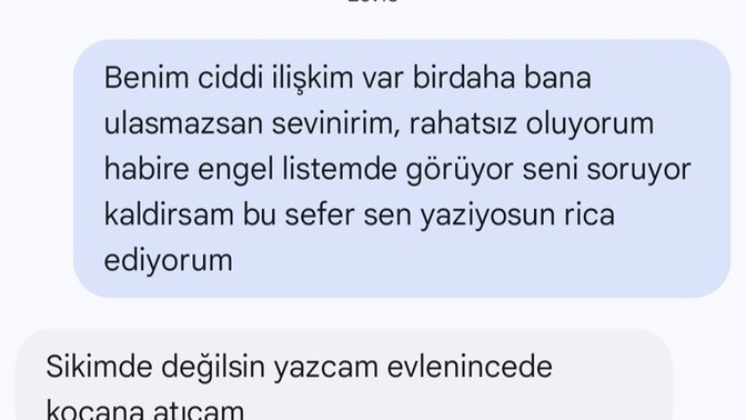 Bu çocuğa ne cevap yazılır ya?
