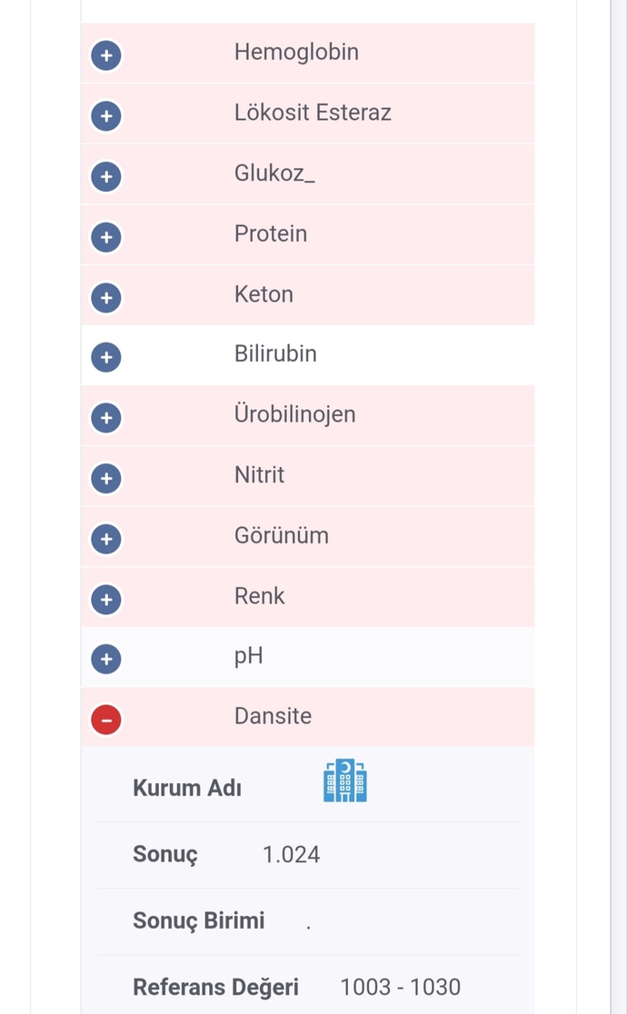 normal değerleride anormal gösteriyor bunun nedeni nedir?