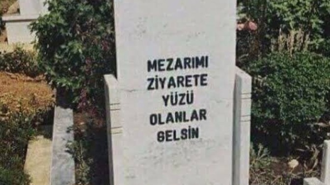 Mezar taşınıza ne yazdırmak isterdiniz?