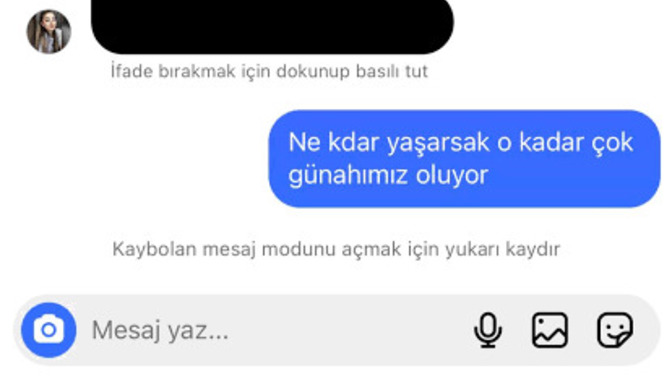 Sosyal medyadan mesajlaşma aldatma sayılır mı?