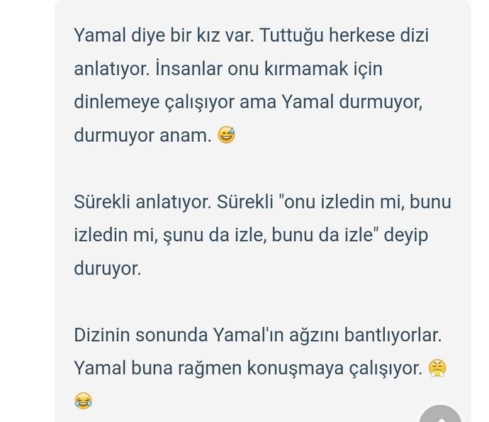 Önerdiğim dizileri izlediniz mi 😂😂😂😂?