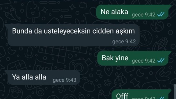 Bana neden kızdı beni sevmiyor mu?