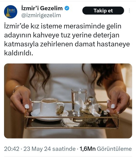 Kız istemede kahveye ne koyarsınız?