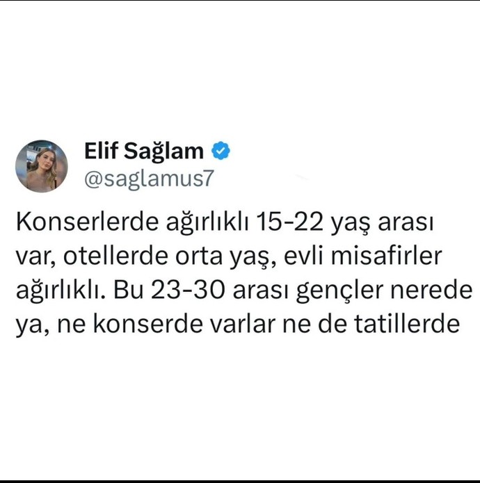 Hakikaten nerede bu yaş aralığındaki insanlar?