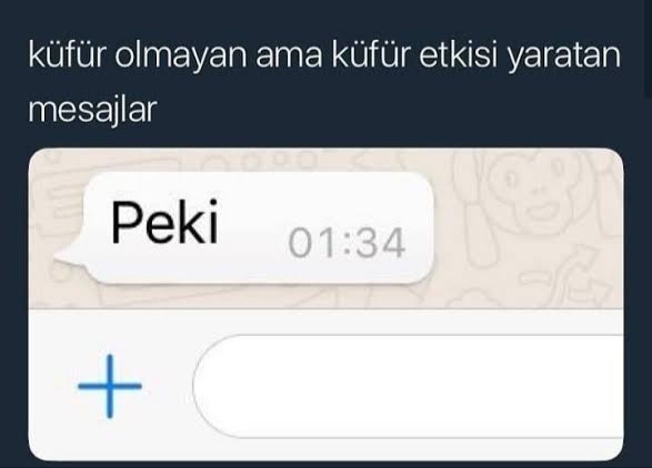 Konuşmanın ortasında emoji atıp susan birine mesaj atmaya devam ediyor musunuz?