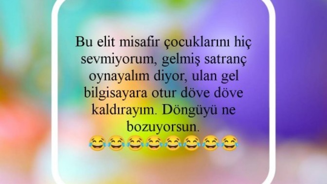 Misafir çocuğunu sever misin?