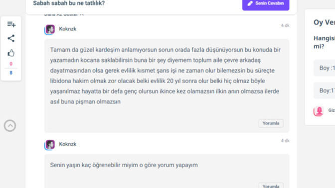Kızlar piskolojiniz bozuk sizcee?