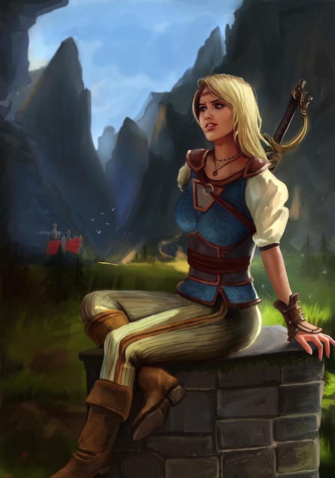 Bana hangi The Witcher karakterini anımsattığınızı söyleyeyim mi :)?