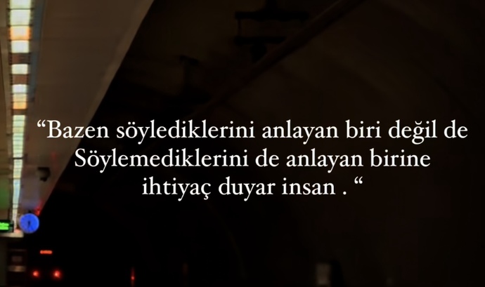 Söylemediklerinizi anlayan biri var mi?