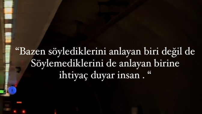Söylemediklerinizi anlayan biri var mi?