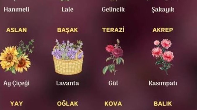 Burcunuza göre hangi çiçeksin?