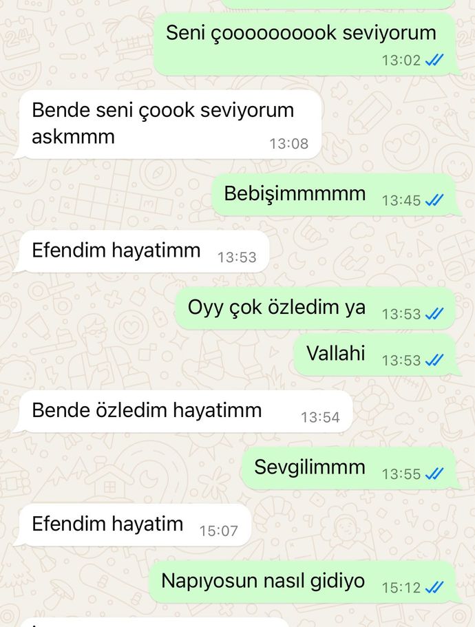 Bu erkekten olur mu?