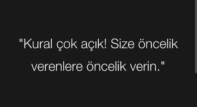 Sizin kurallarınız nelerdir?