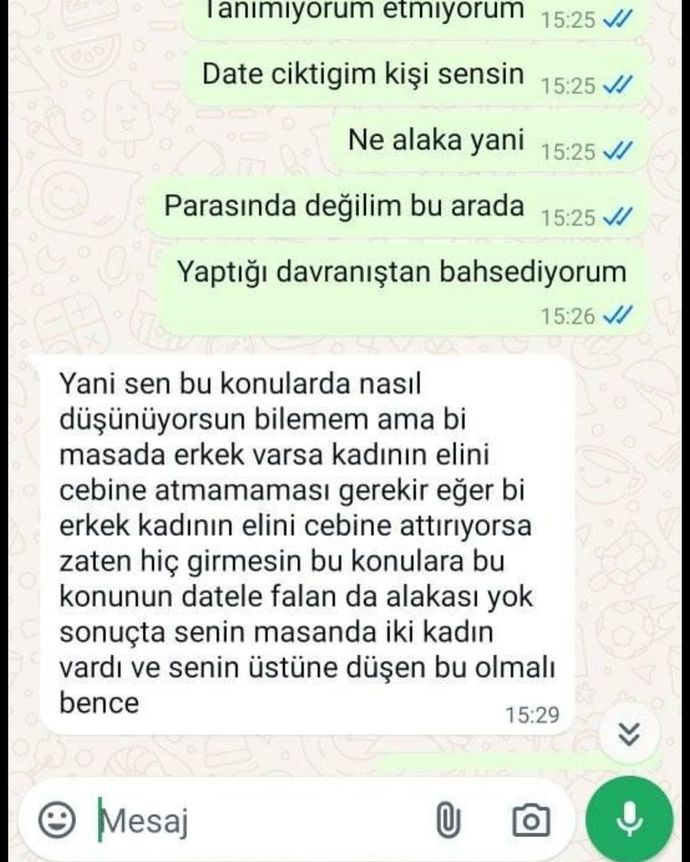 Erkek dateye çıktığı zaman kızın arkadaşları da olsa hesabı ödemeli mi?