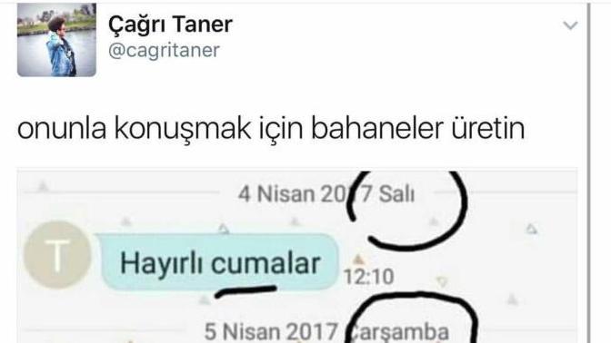 Konuşmak için saçma bahanesi olan insanlara nasıl bakarsınız?
