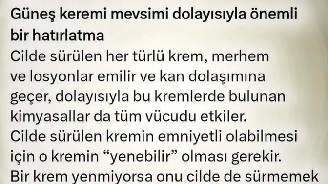 Hangi güneş kremi acaba?